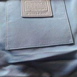 Coach leather hobo bag.